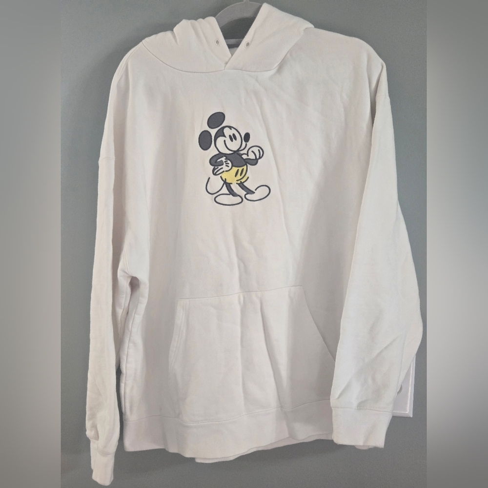 Mickey Mouse Walt Disney World Pullover Hoodie Size 2XL Embroidered Heavyweight